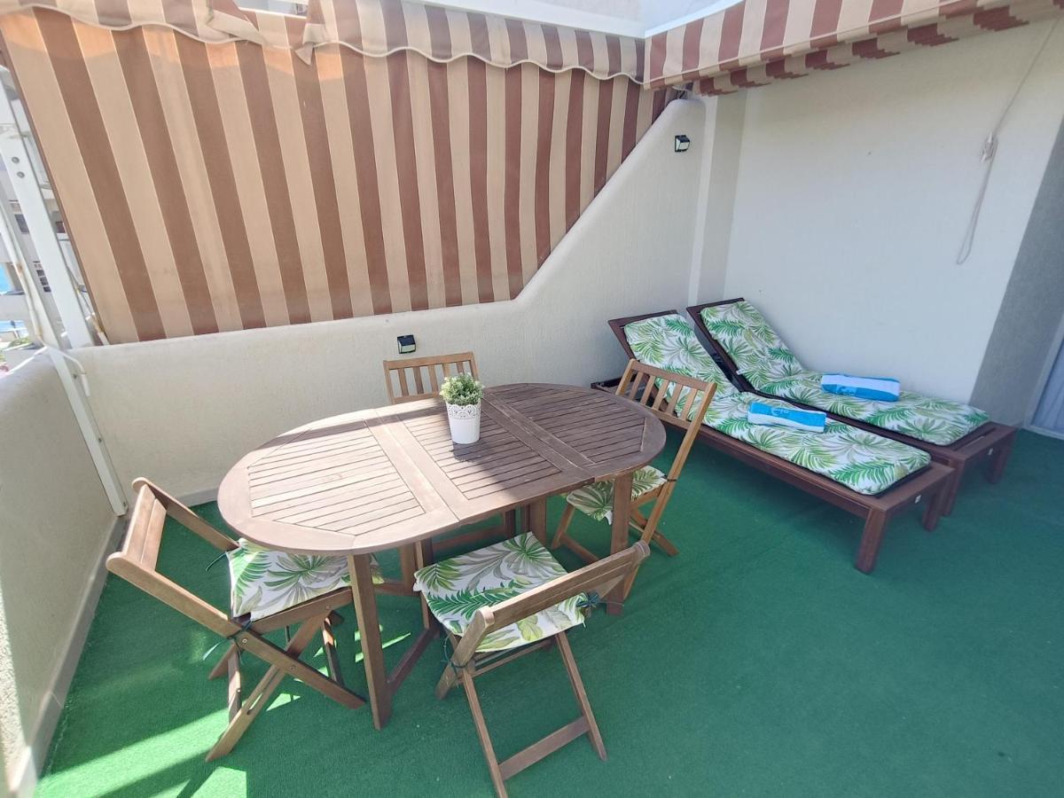 "Vive Benal Beach" Estudio Gran Terraza Y Parque Acuatico 1319 Benalmádena Kültér fotó