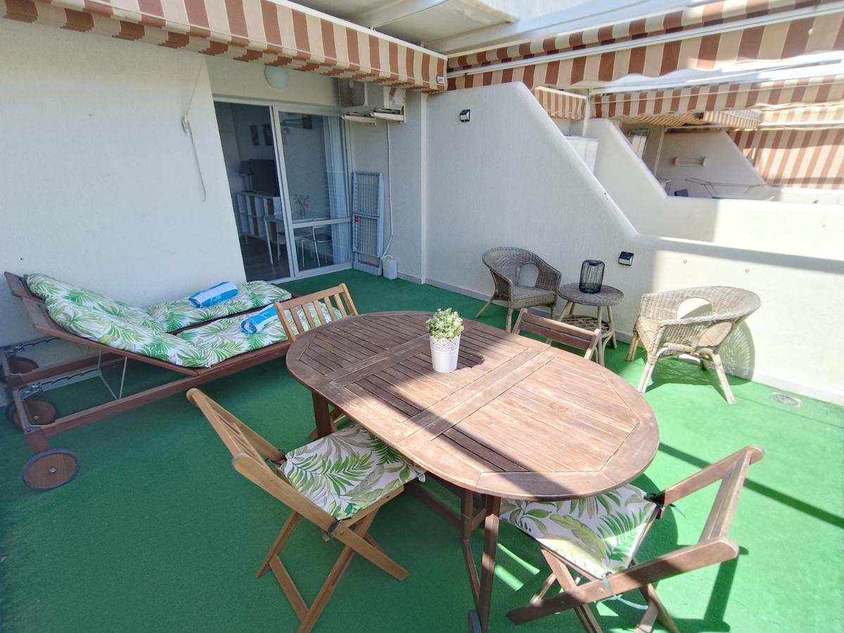 "Vive Benal Beach" Estudio Gran Terraza Y Parque Acuatico 1319 Benalmádena Kültér fotó